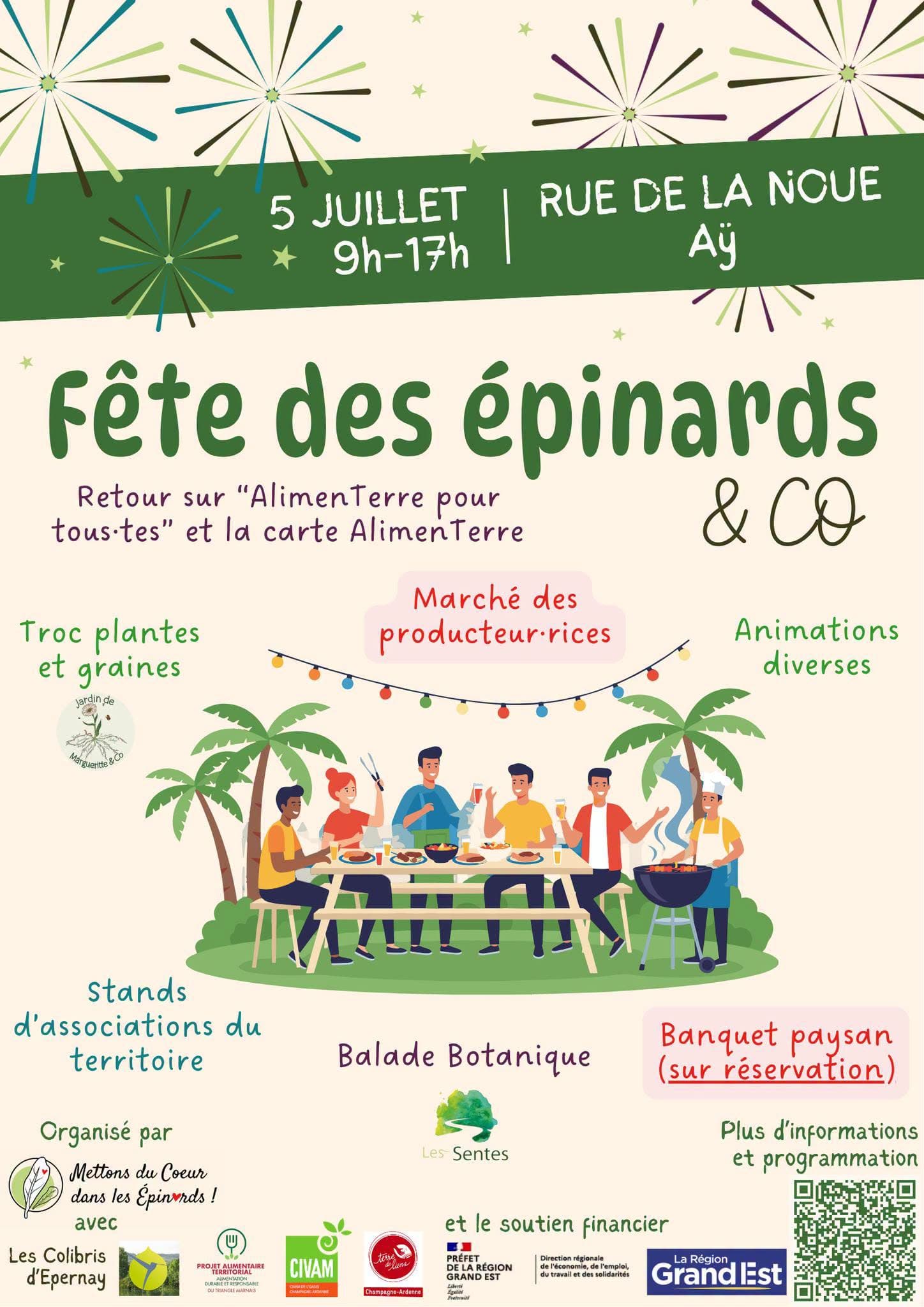 Fête des épinards !