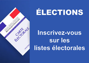 Inscription listes électorales - jusque début mars